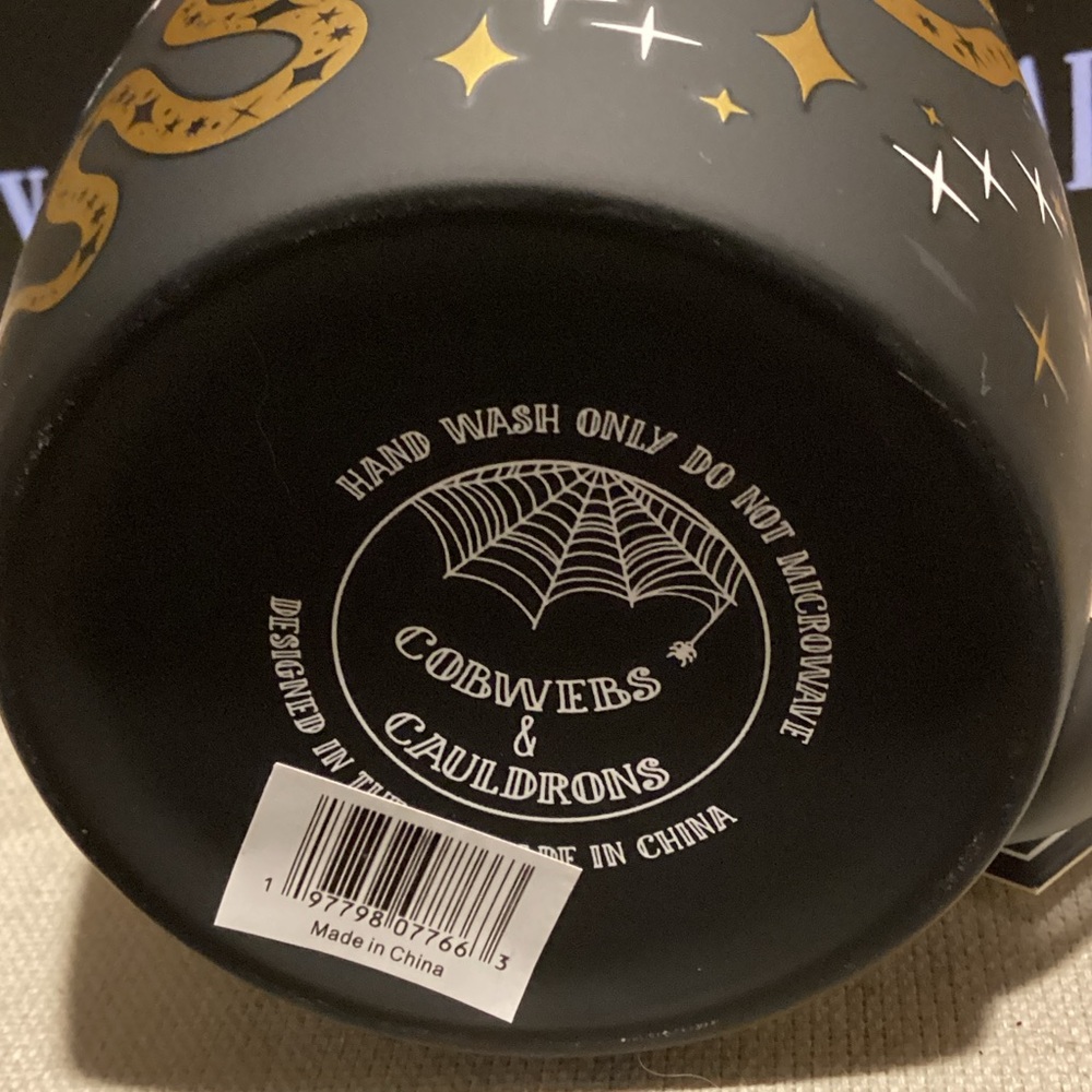NWT Cobwebs & Cauldrons Snake Mug 🐍 - Picture 4 of 4